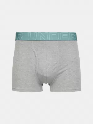Boxeri pentru bărbați UNDER ARMOUR M UA PERF COTTON 3IN - 3PK ALBASTRU JASP