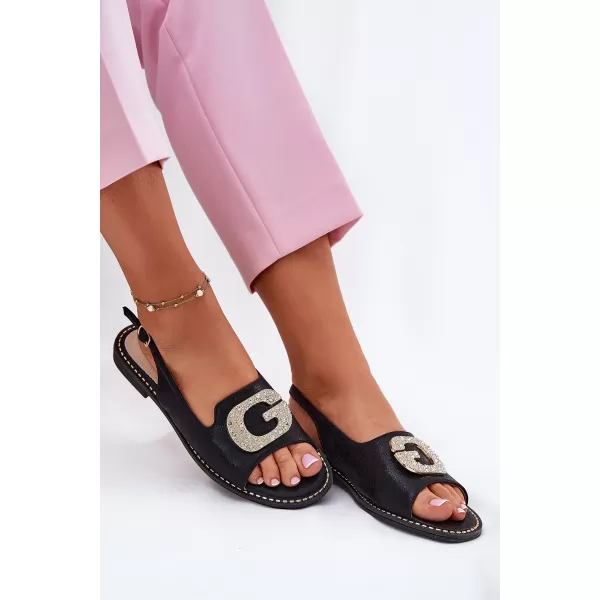  Sandale de dama S.BARSKI KV51-081 NEGRU 