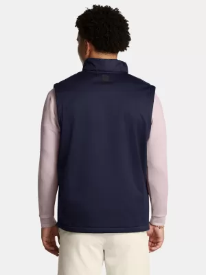 Vesta pentru bărbați UNDER ARMOUR DRIVE PRO INSULATED VEST 1385830-410 ALBASTRU