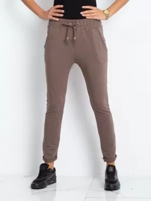 Pantaloni de trening pentru femei BASIC FEEL GOOD RV-DR-3698.08X MARO