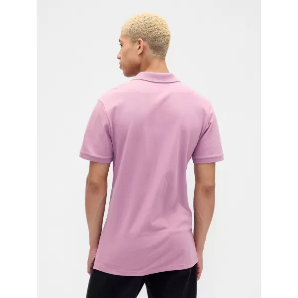  Tricou pentru bărbați cu guler GAP POLO SHIRT 586306-37 MOV FIRAV 