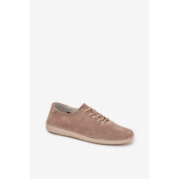  Pantofi de dama S.BARSKI LR61-7080 BEJ ÎNCHIS 