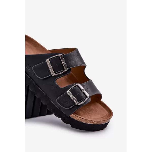  Papuci barbati BIG STAR NN174531 NEGRI Pantofi Big Star 