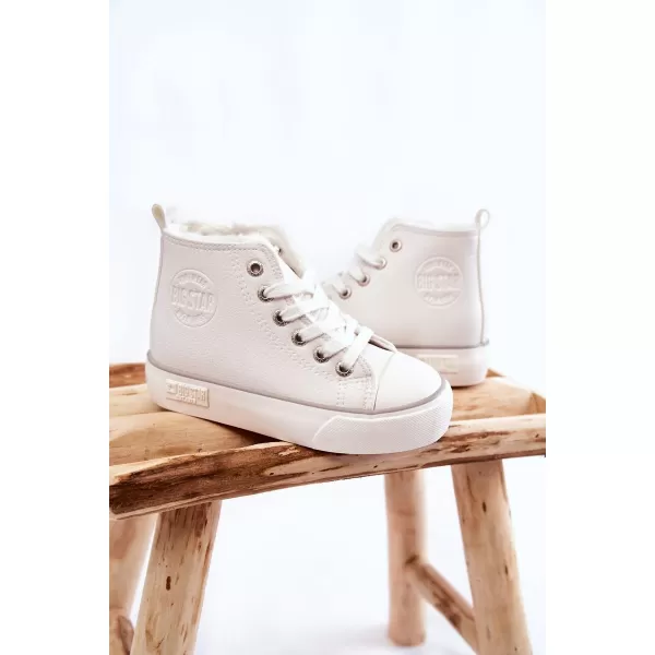  Tenisi copii BIG STAR KK374227 WHITE Pantofi Big Star 
