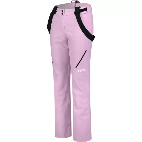  Pantaloni de schi pentru femei NORDBLANC BLUFF NBWP8303 VIOLET DESCHIS 
