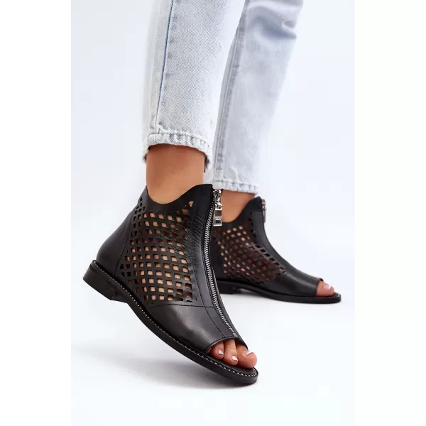  Sandale de dama ZAZOO 977/L NEGRU 