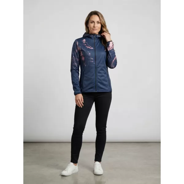  Jachetă softshell premium pentru femei ALTISPORT VOJ/ALW064JACK01 ALBASTRU ROZ 