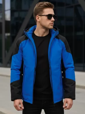 Jachetă pentru bărbați DSTREET TX5122 ALBASTRU