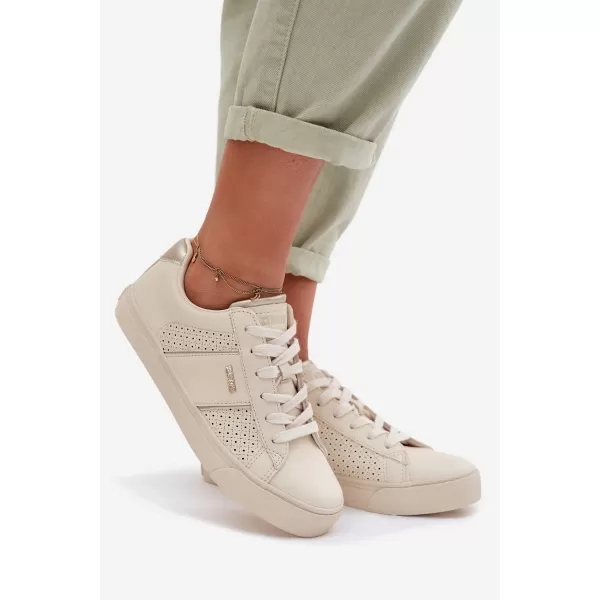  Adidasi de dama BIG STAR TT274292 BEI Pantofi Big Star 