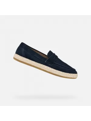 Mocasini pentru bărbați GEOX PANTELLERIA G014528 ALBASTRU ÎNCHIS