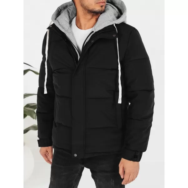  Jachetă pentru bărbați DSTREET TX5104 NEGRU 