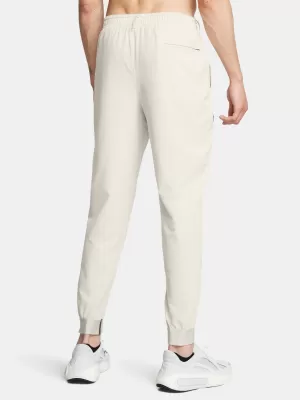 Pantaloni de trening pentru bărbați UNDER ARMOUR UNSTOPPABLE JOGGERS 1388823-110 ALB