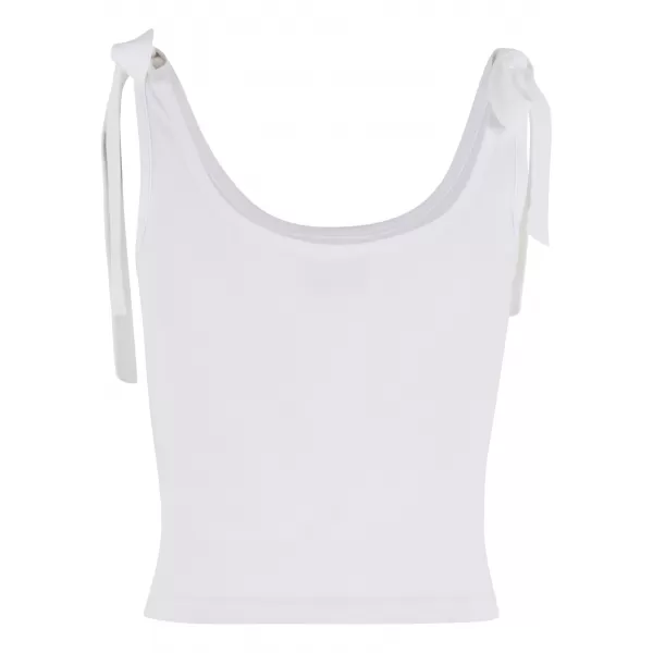  Tricou de damă URBAN CLASSICS TB7520A ALB/ALB 