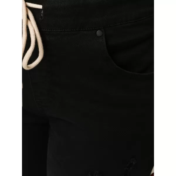  Pantaloni de dama DSTREET UY2857 NEGRU 