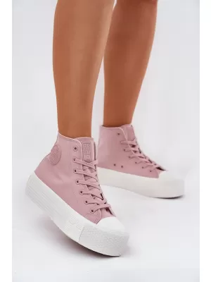 Adidași de damă BIG STAR RR274739 ROZ Pantofi Big Star