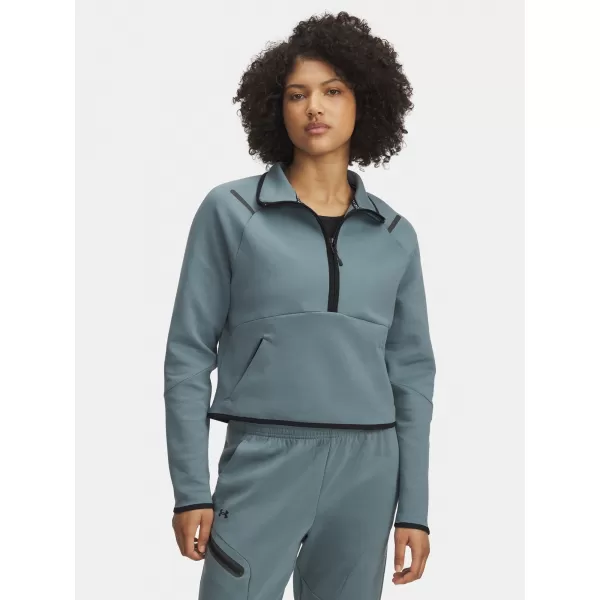  Hanorac de dama UNDER ARMOUR UNSTOPPABLE FLC HZ 6003671-587 ALBASTRU 