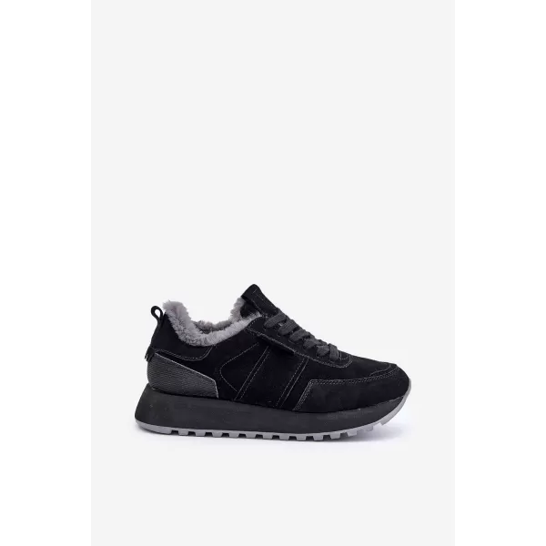  Adidași de damă BIG STAR OO274580 BLACK Pantofi Big Star 