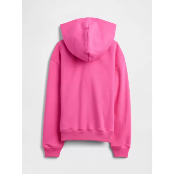  Hanorac pentru copii GAP LOGO PULLOVER HOODIE 797762-03 ROZ FERICIT 