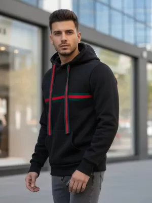 Hanorac pentru bărbați DSTREET BX5939 NEGRU