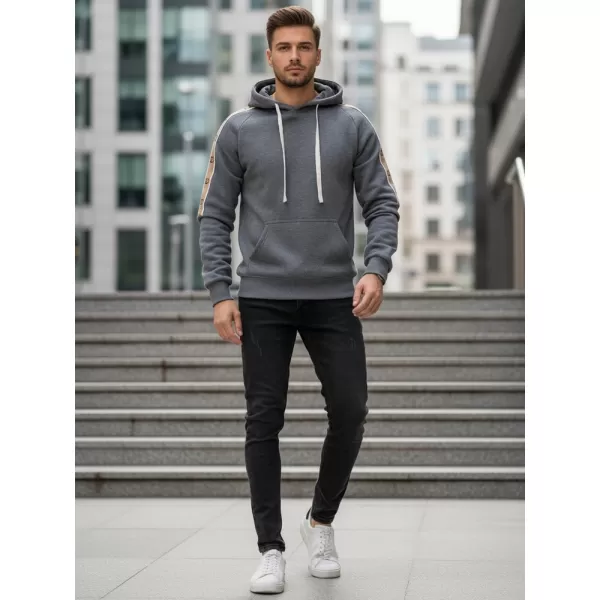  Hanorac pentru bărbați DSTREET BX5945 GRI 