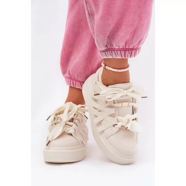  Adidași de damă BOTO PENOLLE 36095 BEJ 