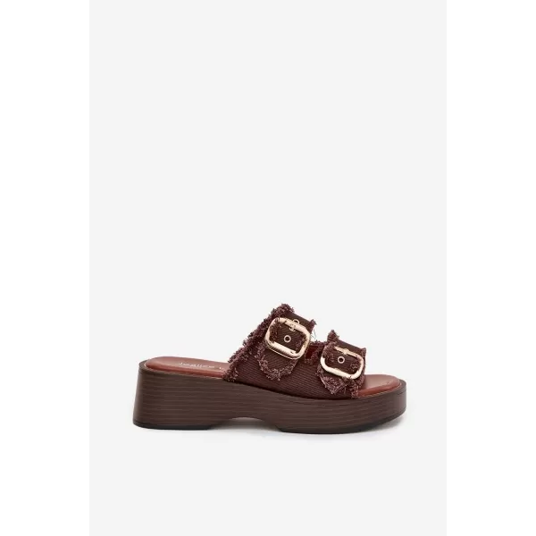  Papuci de damă BOTO RENELISSE 41325 MARO 
