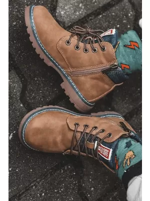 Pantofi copii BIG STAR KK374130 CAMEL Pantofi Big Star