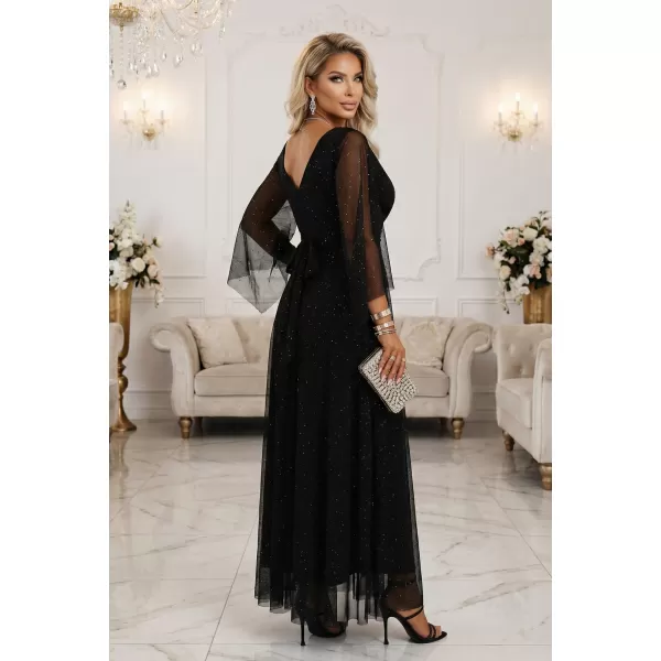 Rochie NUMOCO 655-1 NEGRU 