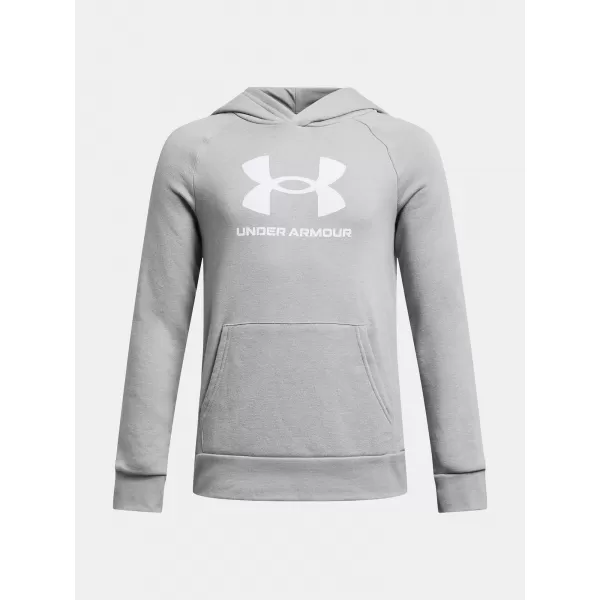  Hanorac pentru băiat UNDER ARMOUR UA RIVAL FLEECE BL HOODIE 1379791-011 GRI 