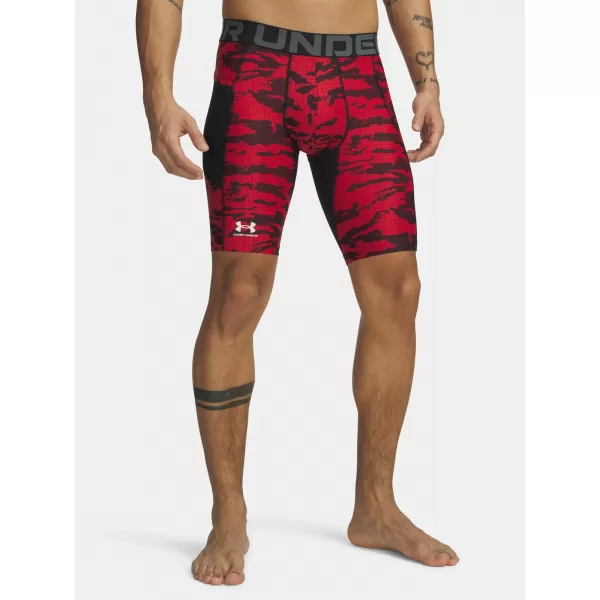  Pantaloni scurți pentru bărbați UNDER ARMOUR HG PRINTED LNG SHORT 6009658-002 NEGRU 