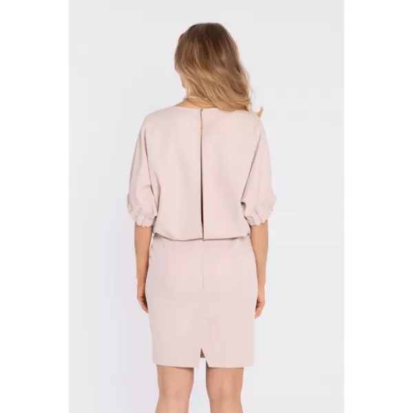  Rochie MOE M904 BEJ DESCHIS 