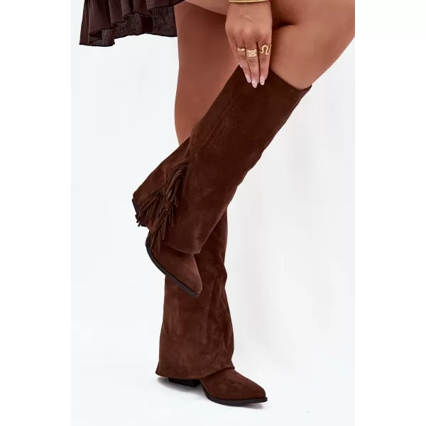  Cizme de dama BOTO ZALIA 38567 MARO 