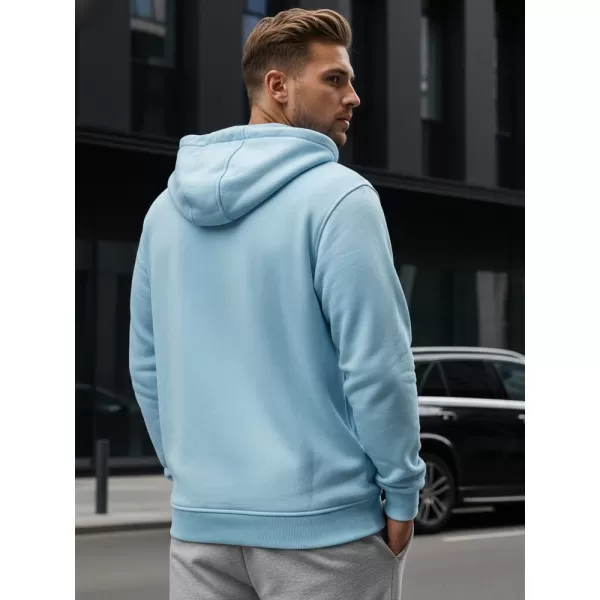 Hanorac pentru bărbați DSTREET BX4246 ALBASTRU DESCHIS 