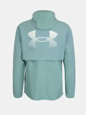 Jachetă pentru bărbați UNDER ARMOUR UA VELOCITI PRO STORM JACKET ALBASTRU