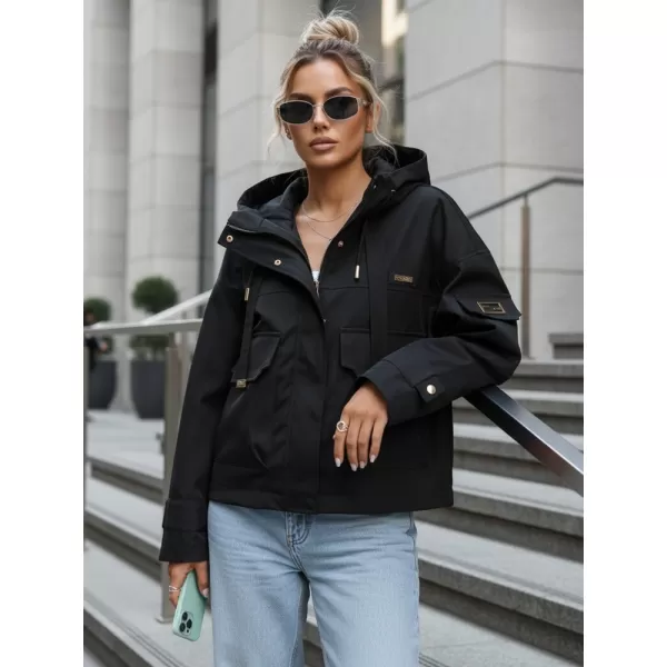  Geaca de dama DSTREET TY5636 NEGRU 