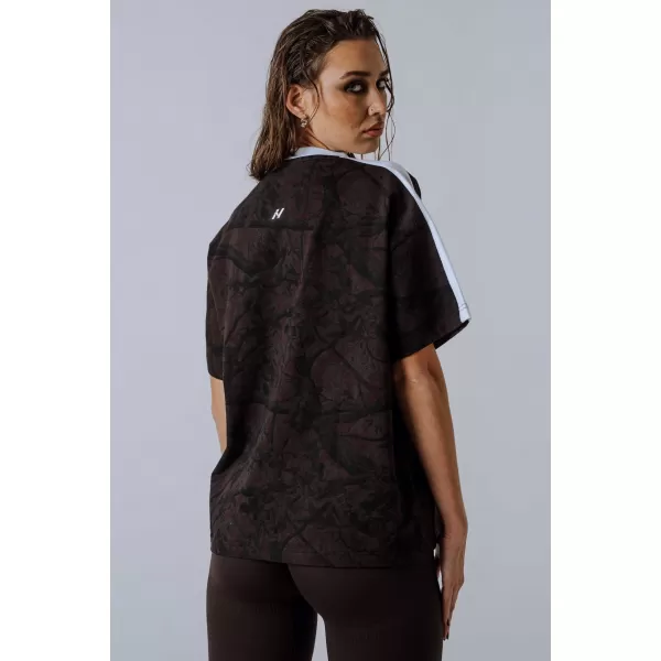  Tricou relaxat POWER 894 DARK BROWN CAMO Nebbia 