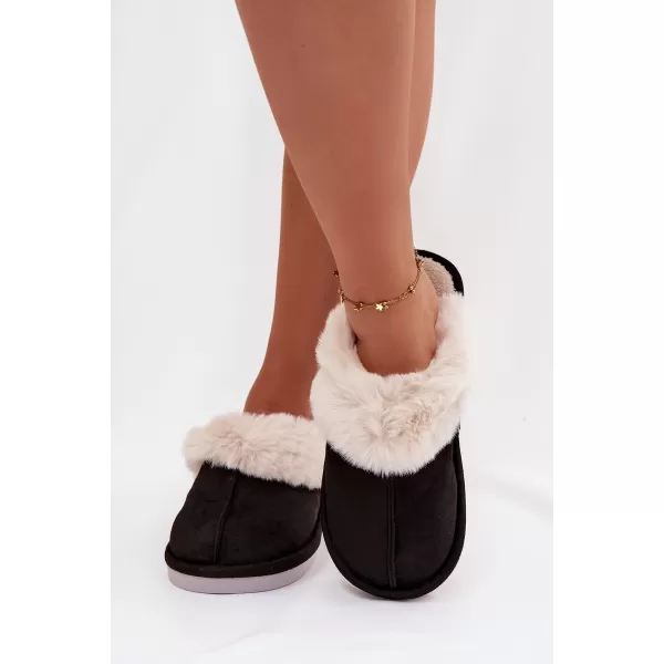  Papuci de damă BOTO CARISSE 40724 NEGRU 