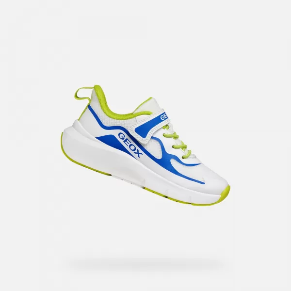 Adidași pentru băieți GEOX PRO-RAN J65P7F01454C0293 ALB 