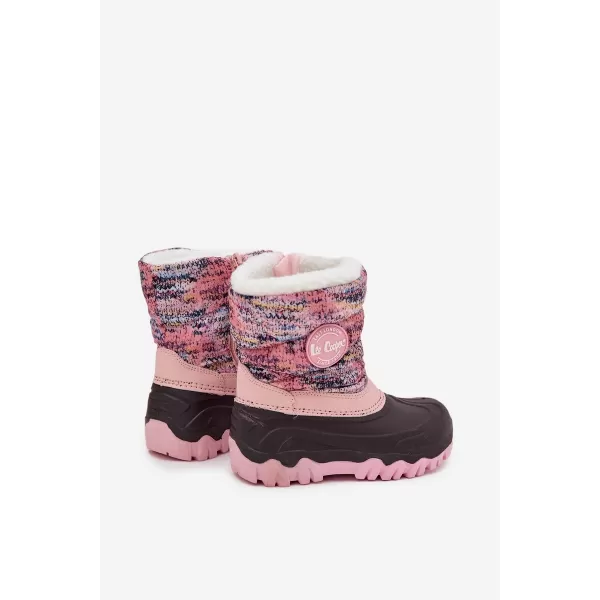  Pantofi de iarna pentru copii LEE COOPER LCJ-25-10-3770 ROZ 