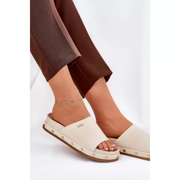  Pantofi dama BIG STAR NN274A746 BEI Pantofi Big Star 