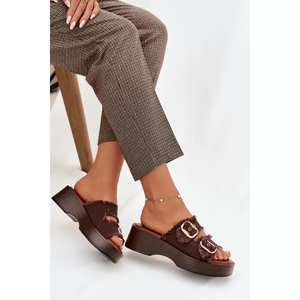  Papuci de damă BOTO RENELISSE 41325 MARO 