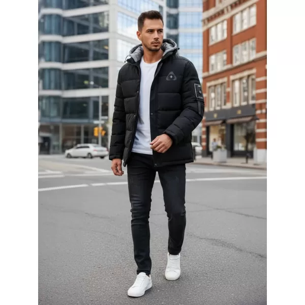  Jachetă pentru bărbați DSTREET TX5091 NEGRU 
