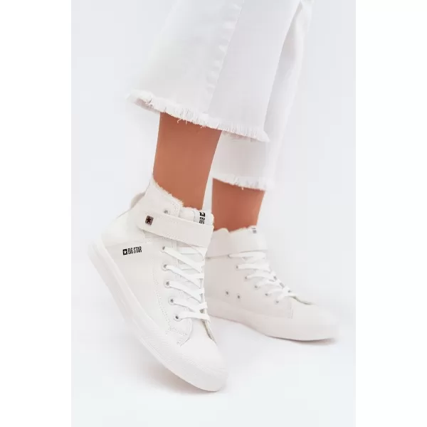  Adidași de damă BIG STAR V274541FW WHITE Pantofi Big Star 