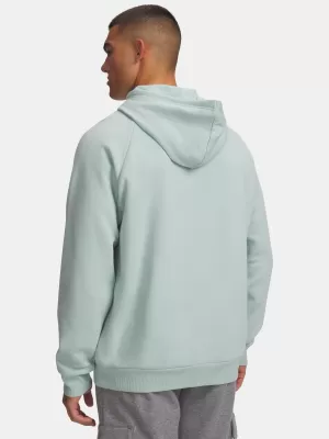 Hanorac pentru bărbați UNDER ARMOUR RIVAL FLEECE LOGO HD 1379758-477 ALBASTRU