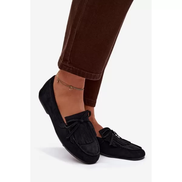  Mocasini de dama BOTO JANELISSE 41308 NEGRU 