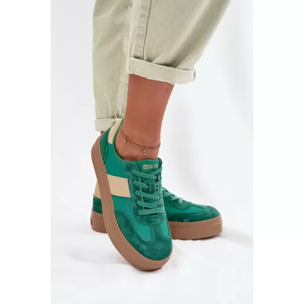  Adidasi de dama BIG STAR TT274163 VERDE Pantofi Big Star 
