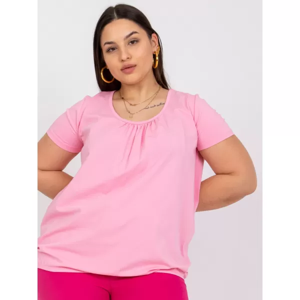  Tricou de damă BASIC FEEL GOOD RV-TS-6320.85P ROZ 