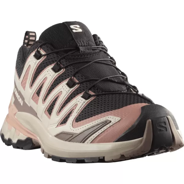  Pantofi de dama SALOMON XA PRO 3D V9 W L47882800 NEGRU/BURLWOOD/TRANDAFIR DE MAHON 