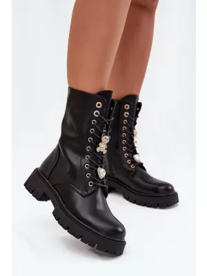 Pantofi de dama BOTO LOMINA 38866 NEGRU