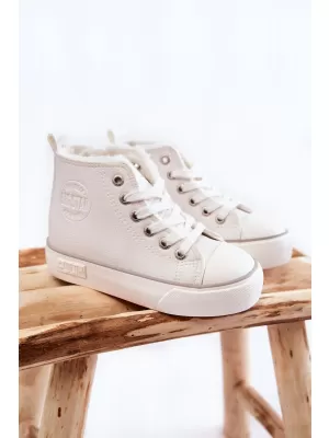 Tenisi copii BIG STAR KK374227 WHITE Pantofi Big Star